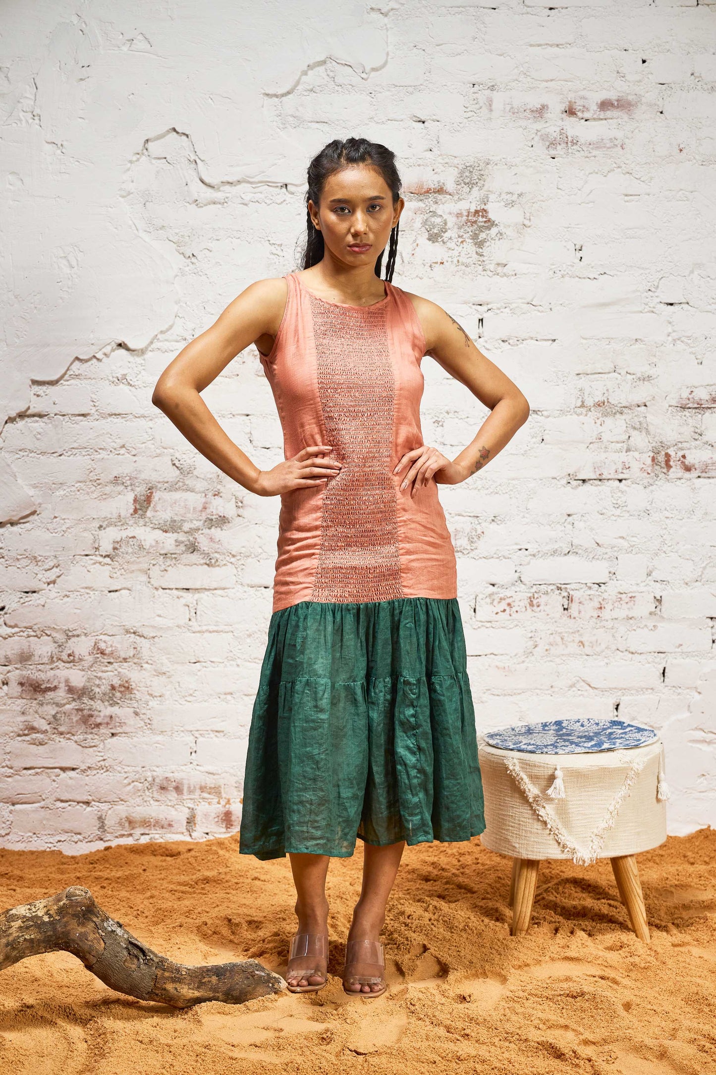 Jordan Ruffle Dress